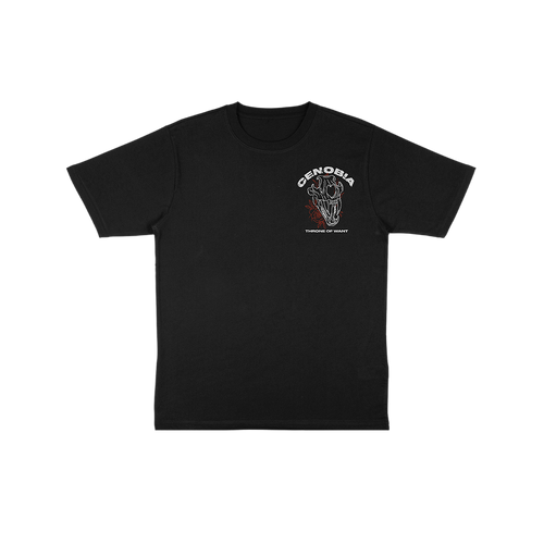CENOBIA x FLOWERS AND BONES - Throne of Want Tee
